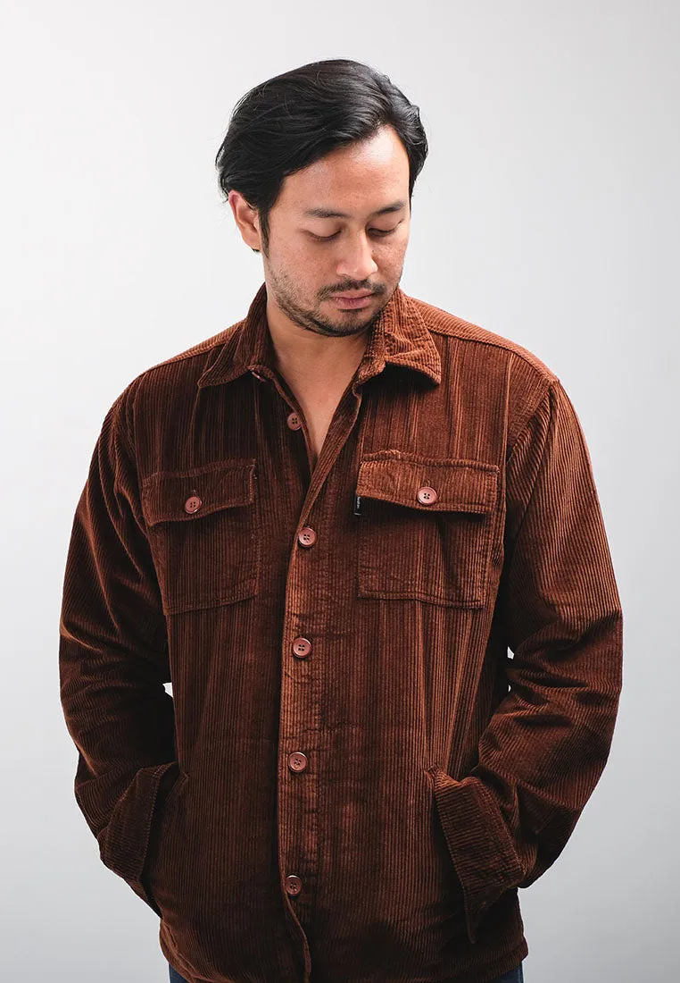 KAHN BROWN CORDUROY JACKET