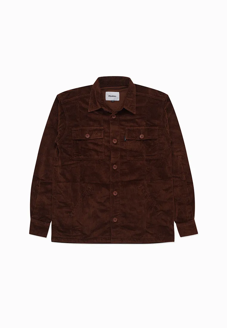 KAHN BROWN CORDUROY JACKET