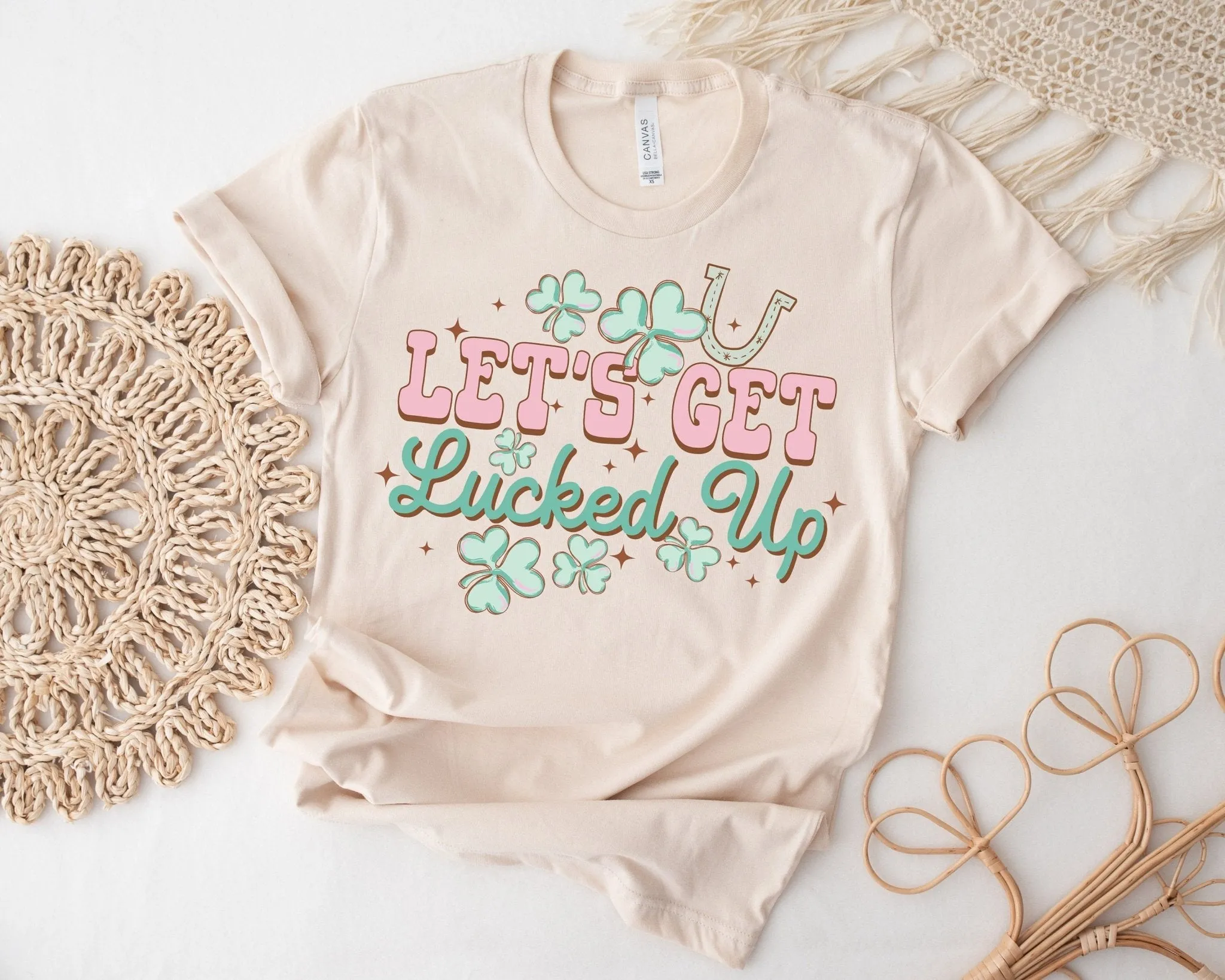Lets Get Lucked Up St Patricks Day Shirt