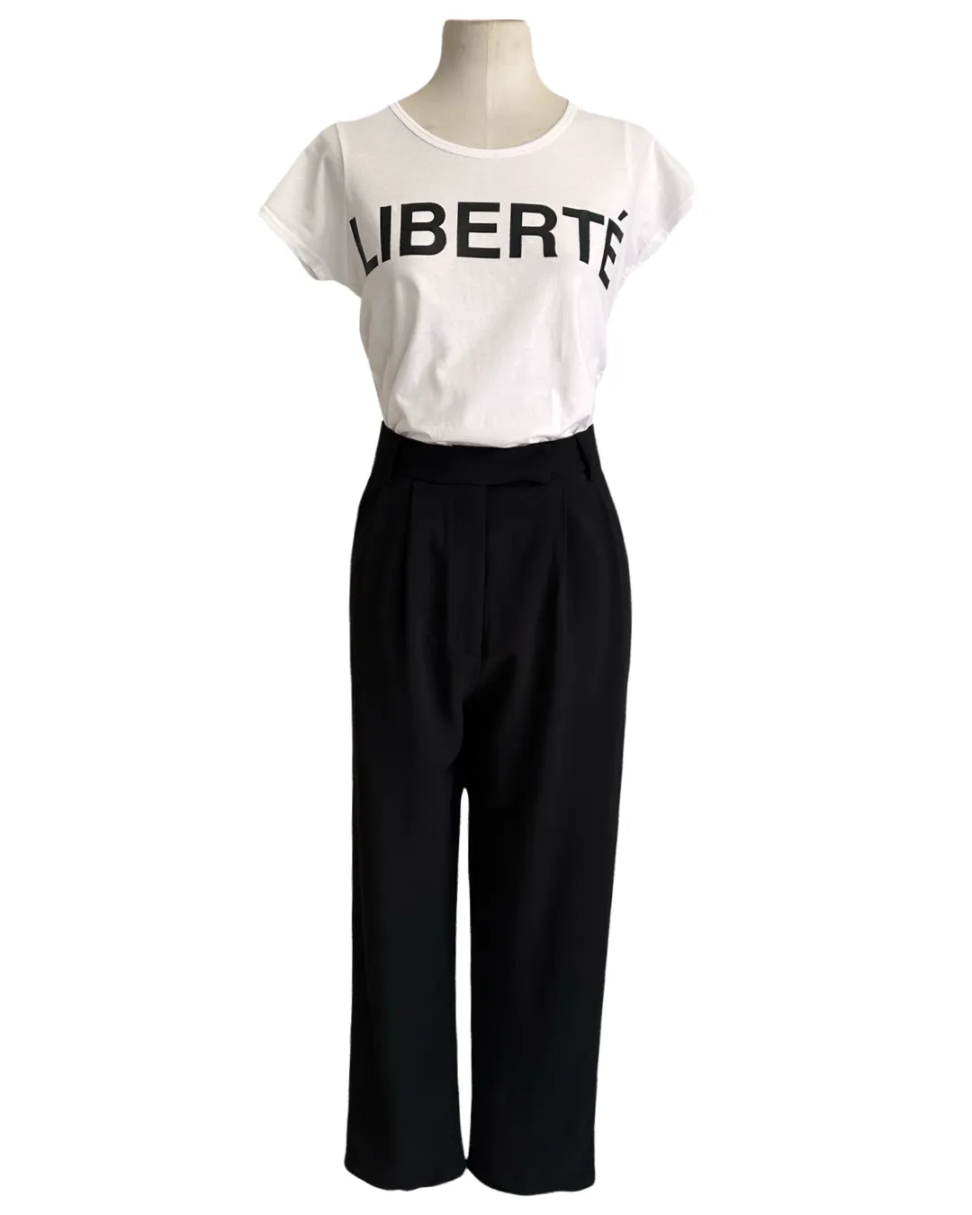 LIBERTE TEE white