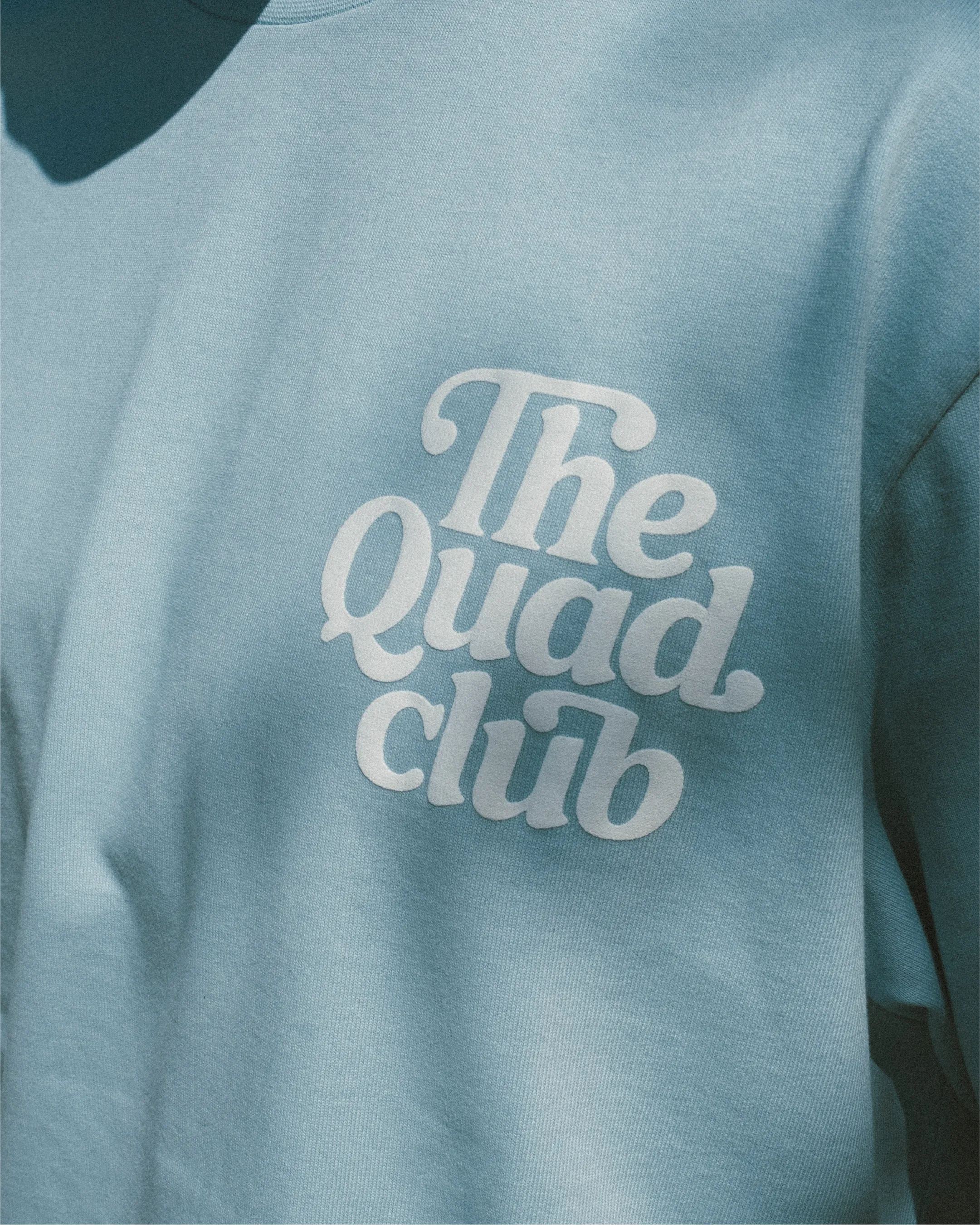LIGHT BLUE QUAD CLUB TEE