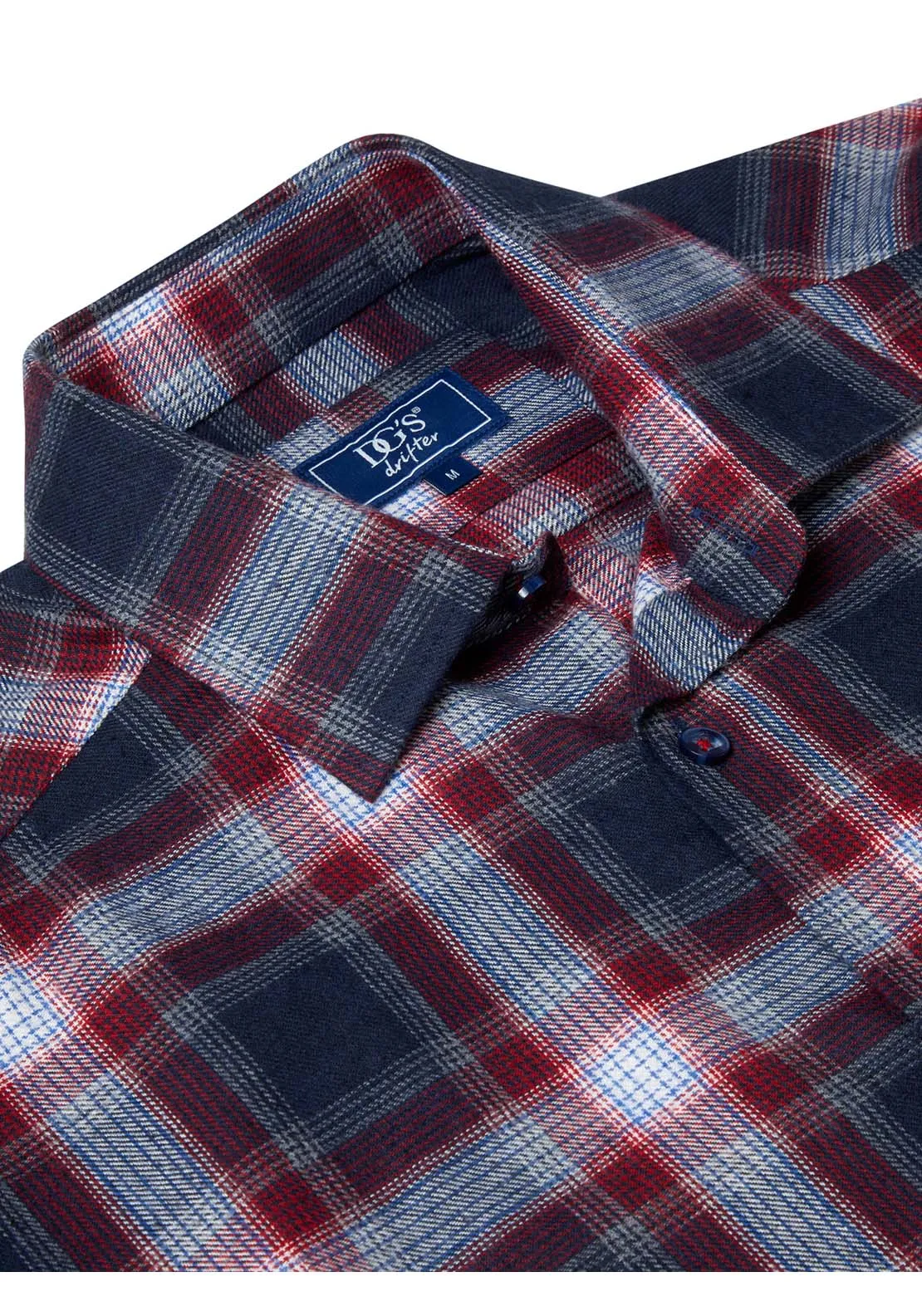 Long Sleeve Check Shirt - Red