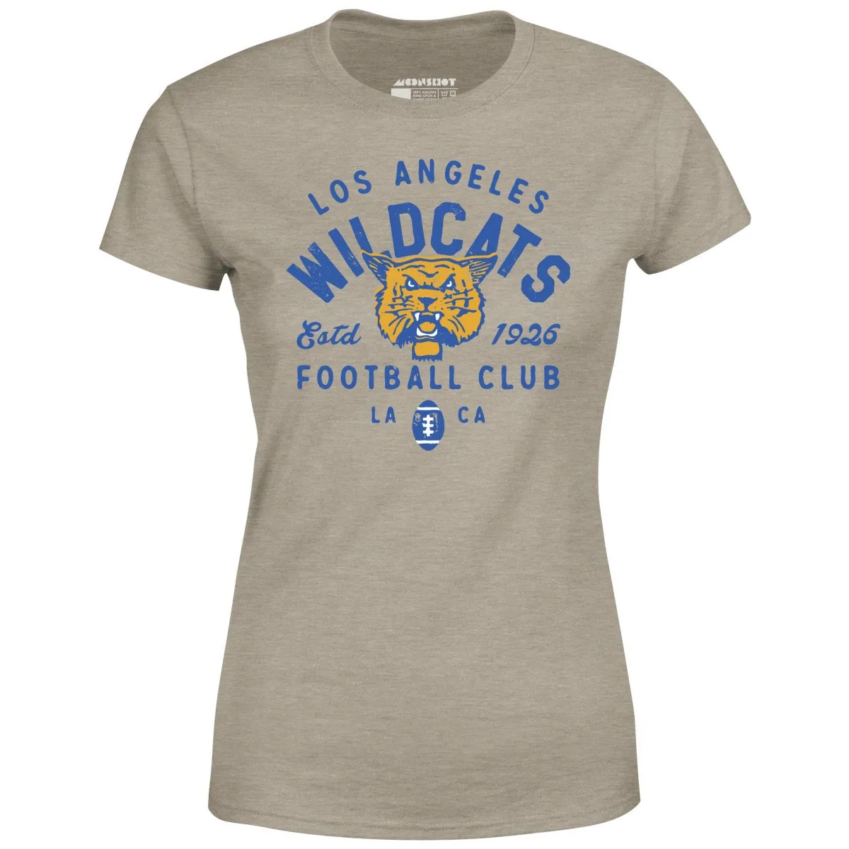 Los Angeles Wildcats - California - Vintage Defunct Football Teams - Women's T-Shirt