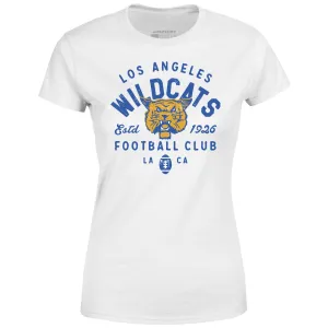 Los Angeles Wildcats - California - Vintage Defunct Football Teams - Women's T-Shirt
