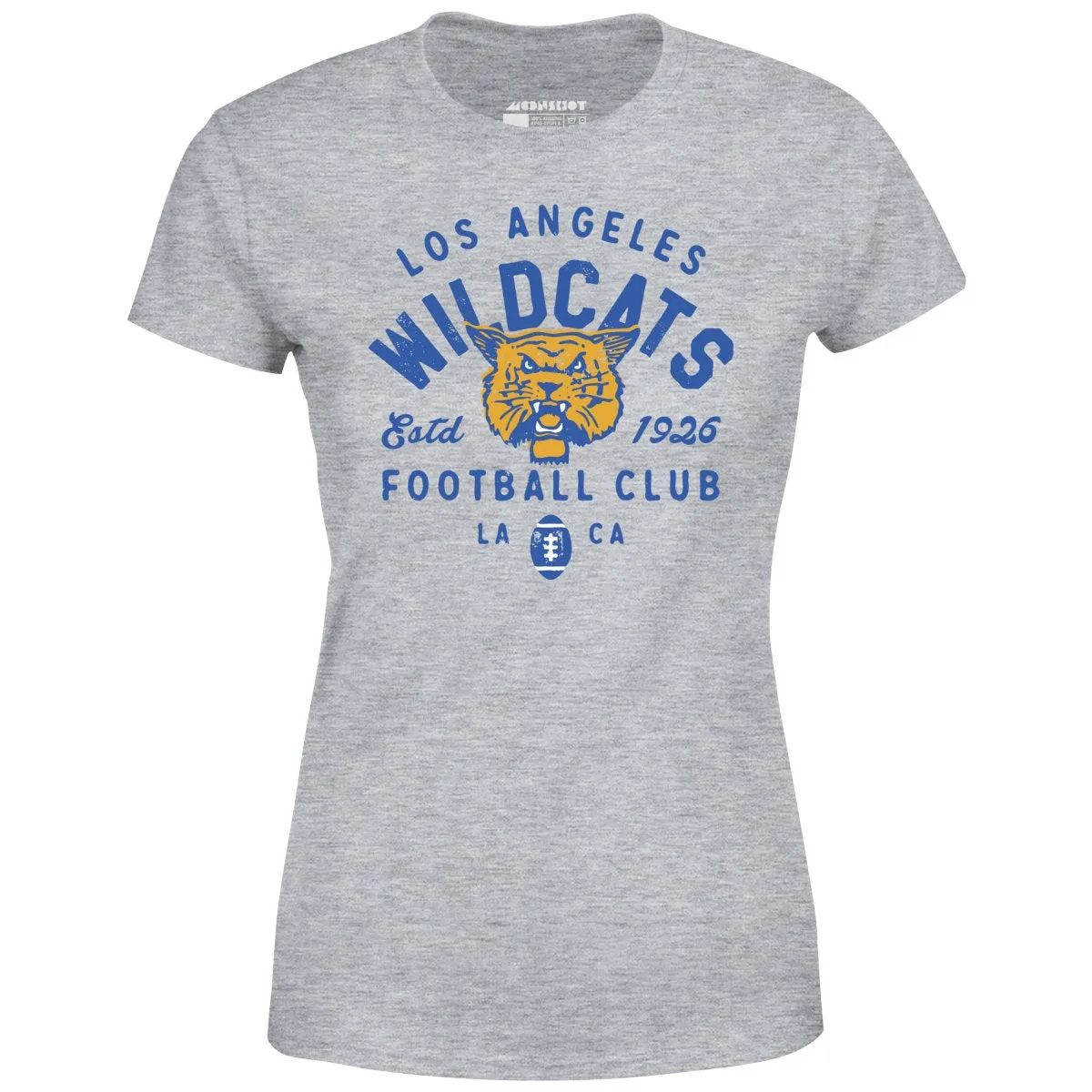 Los Angeles Wildcats - California - Vintage Defunct Football Teams - Women's T-Shirt