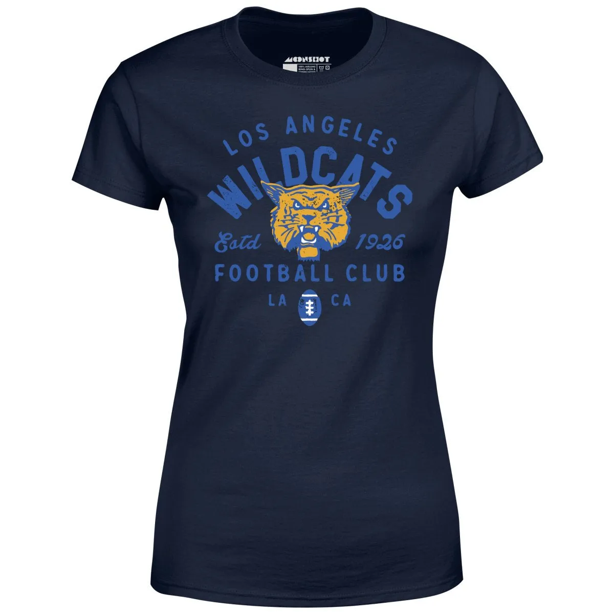 Los Angeles Wildcats - California - Vintage Defunct Football Teams - Women's T-Shirt