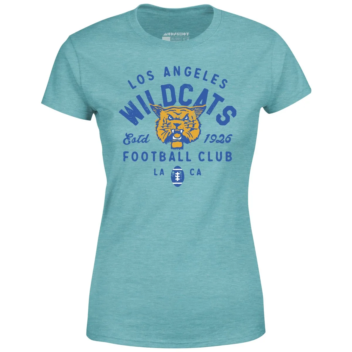 Los Angeles Wildcats - California - Vintage Defunct Football Teams - Women's T-Shirt