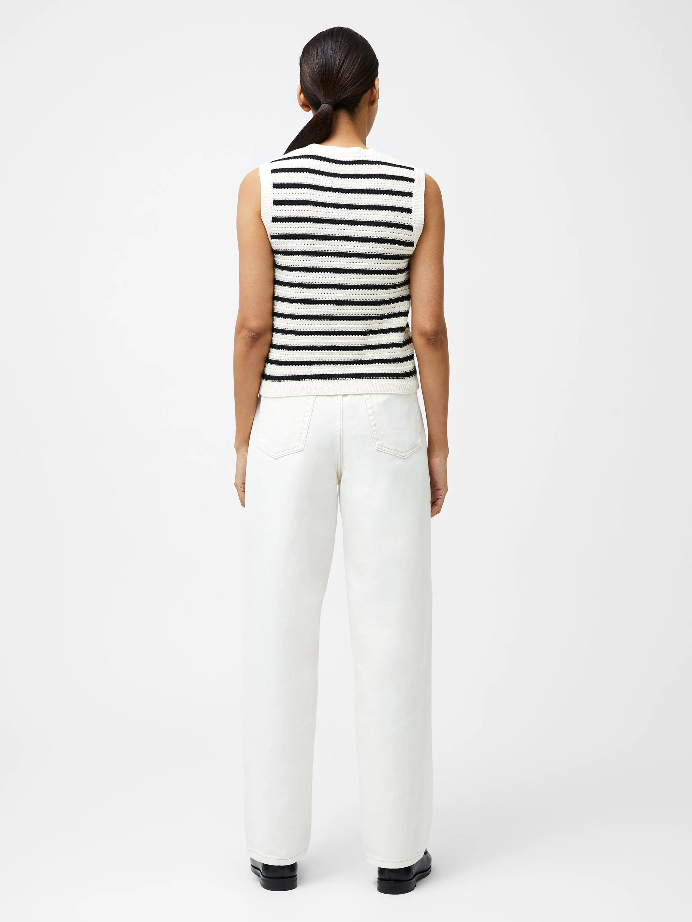 Lumi Mozart Stripe Knit Waistcoat