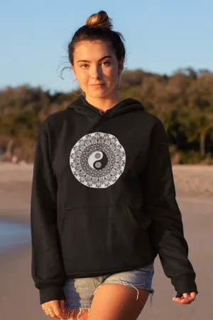 Mandala Art Printed Women's Hoodie