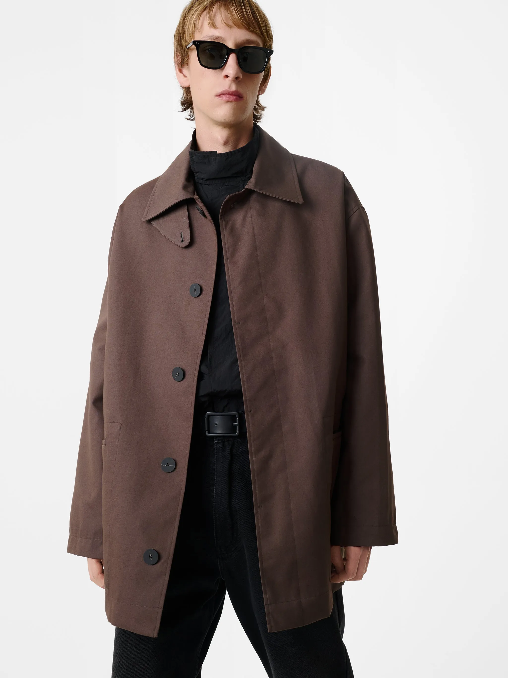 Measure Jacket in Moss / Black