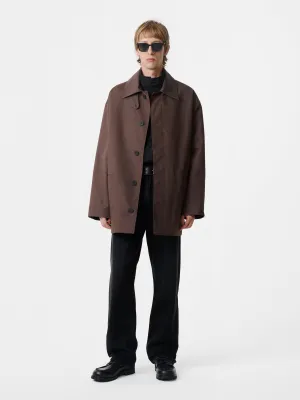 Measure Jacket in Moss / Black