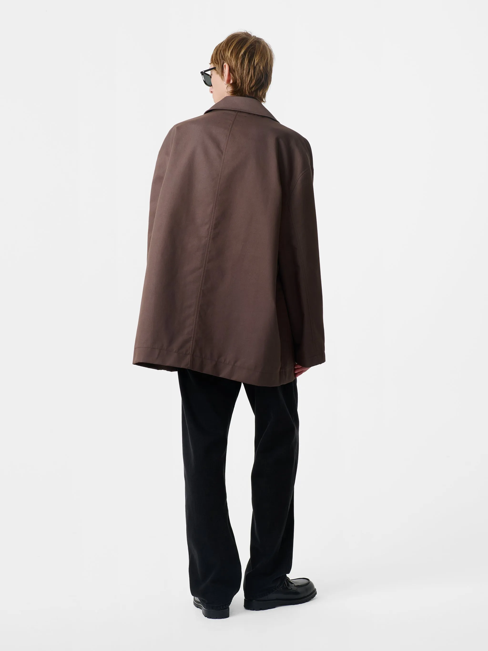 Measure Jacket in Moss / Black
