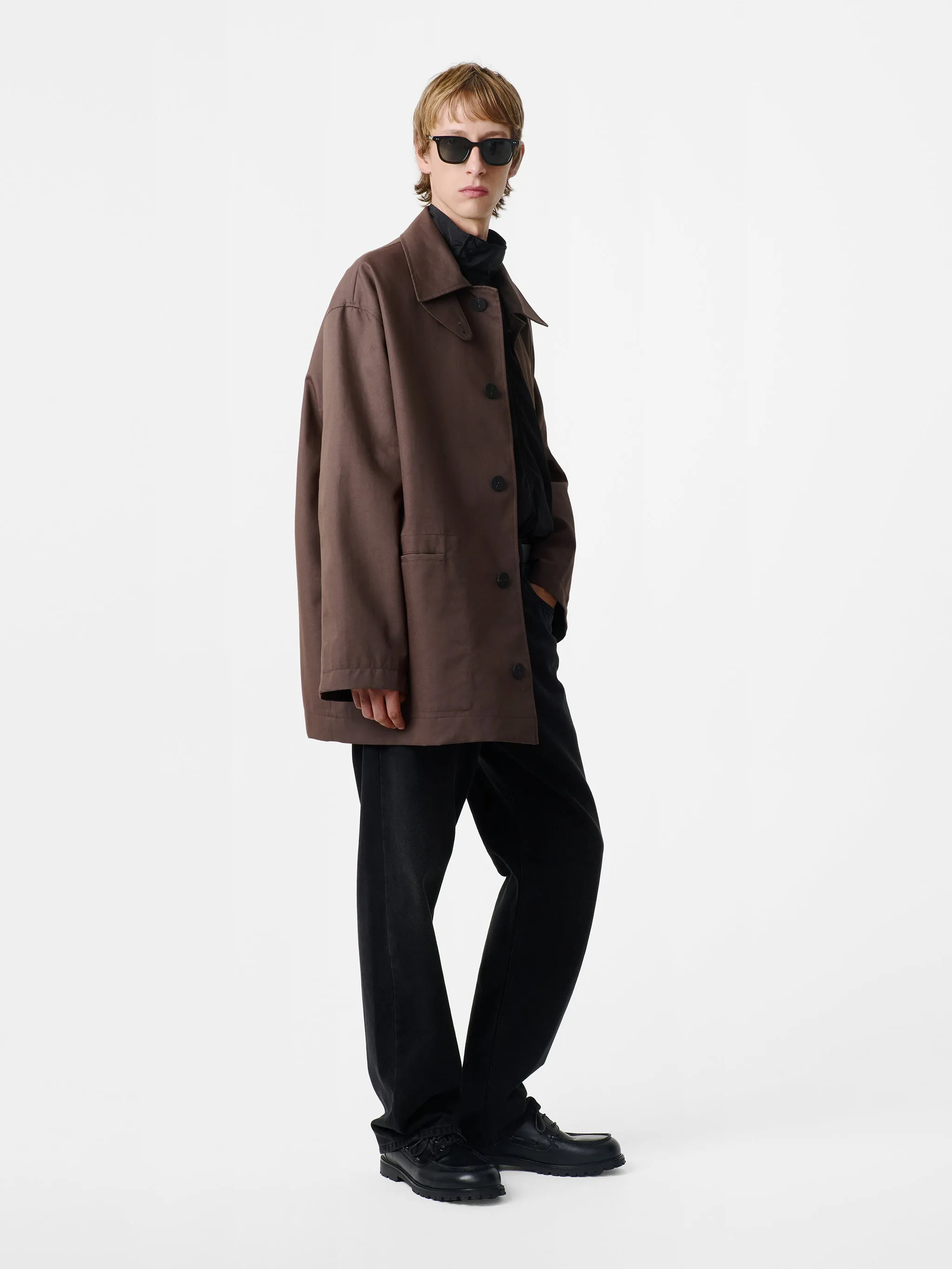 Measure Jacket in Moss / Black