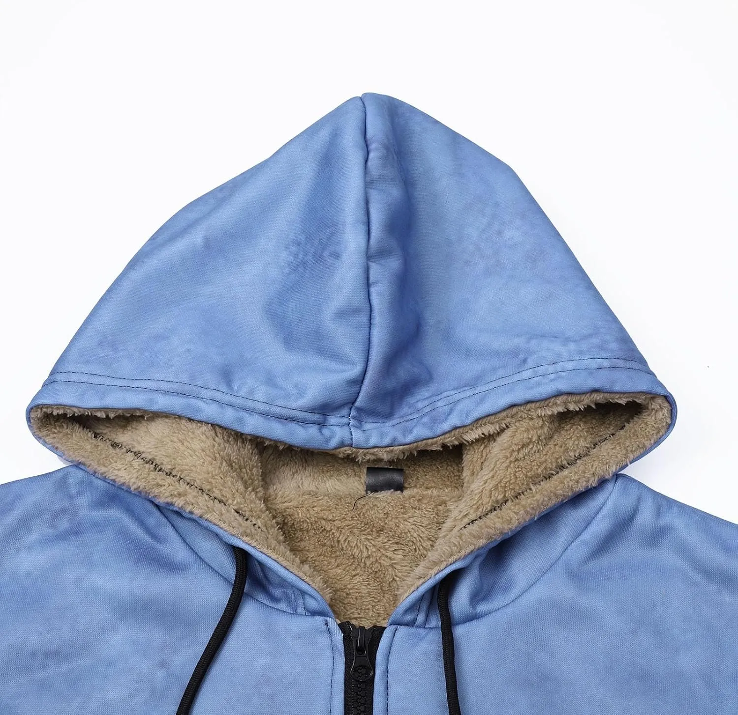 Mens Blazer Solid Color Warm Zipper Pocket Hooded Quilted Jacket Conceal Carry Jacket Mens Lightweight Jackets for