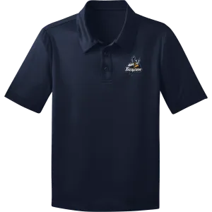 Mon Valley Thunder Youth Silk Touch Performance Polo
