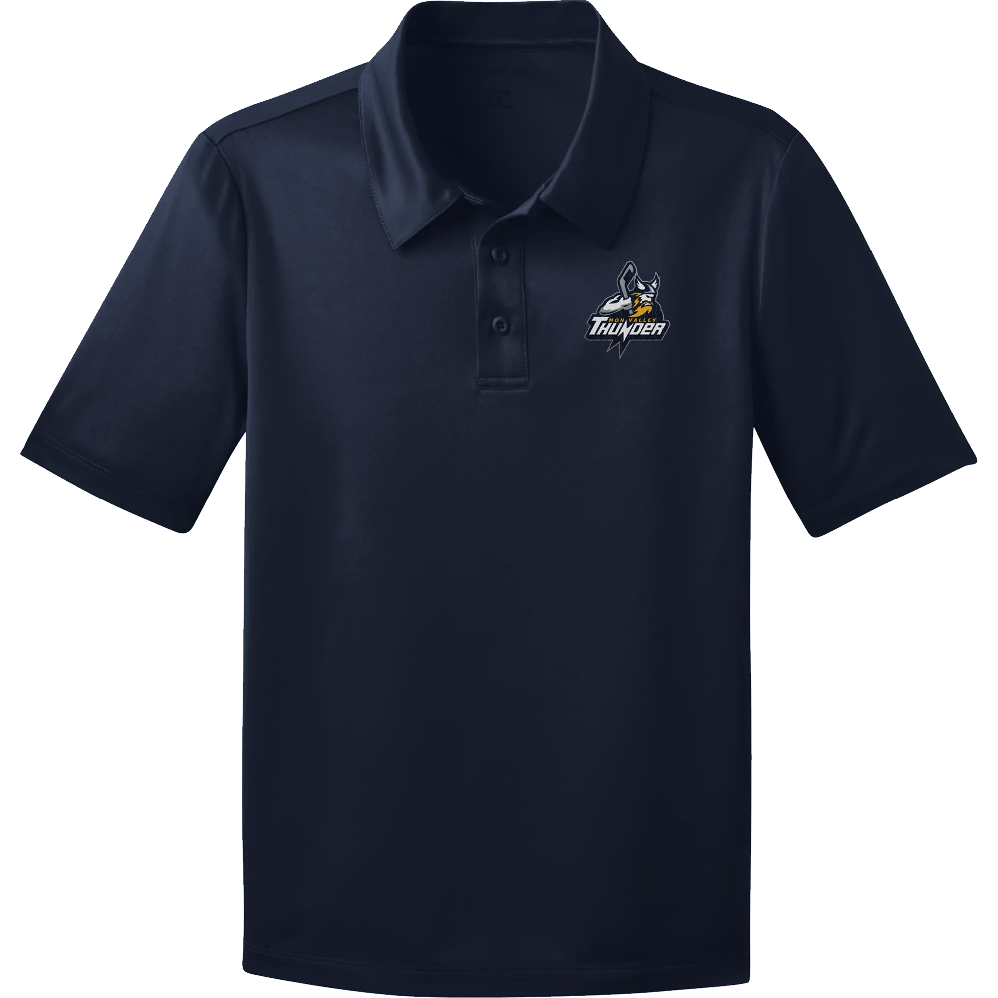 Mon Valley Thunder Youth Silk Touch Performance Polo