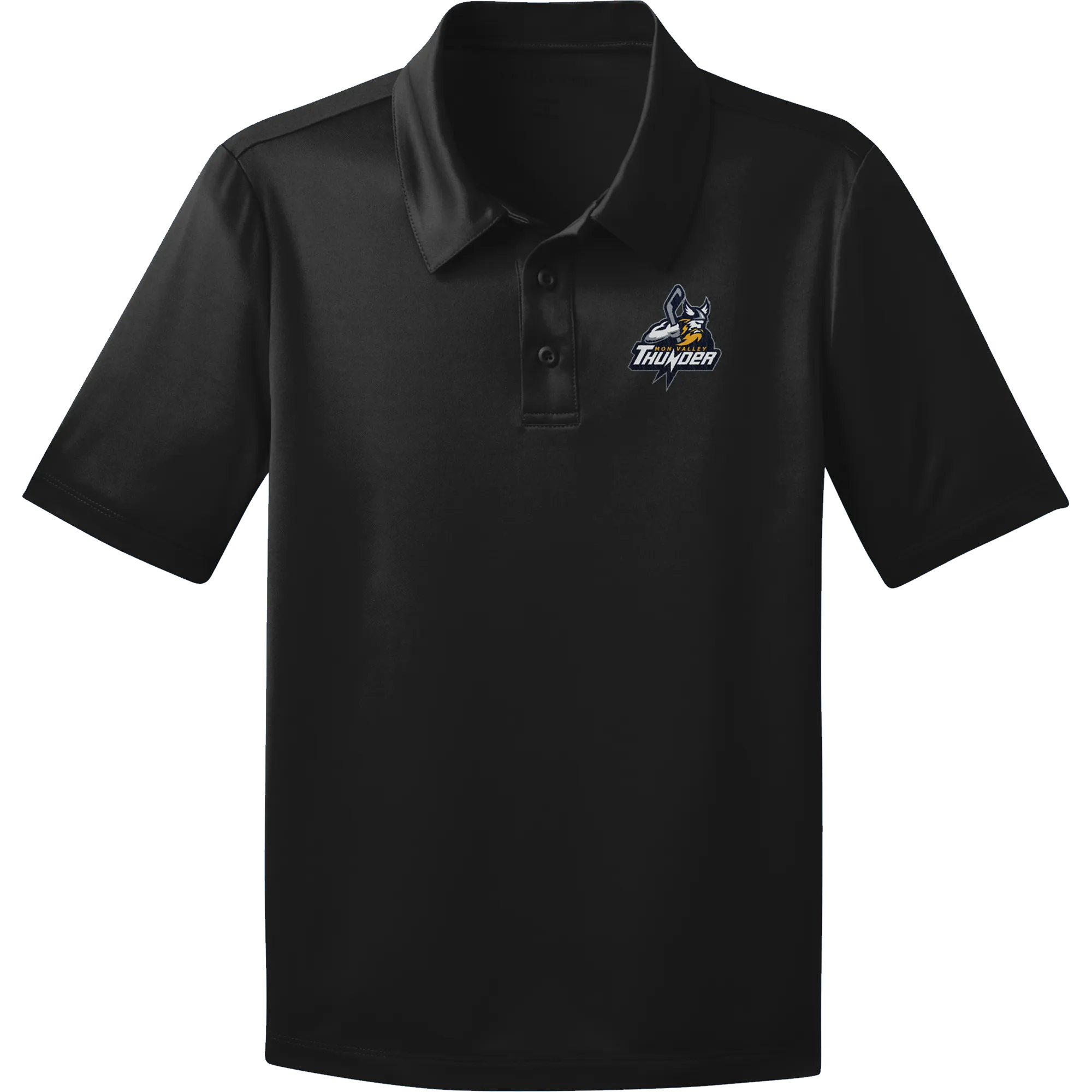 Mon Valley Thunder Youth Silk Touch Performance Polo