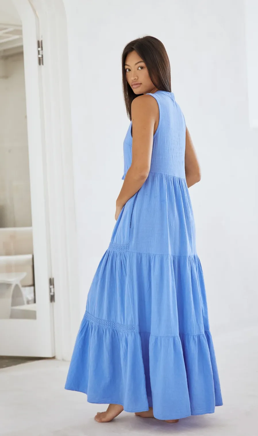 Naomie Dress Azure