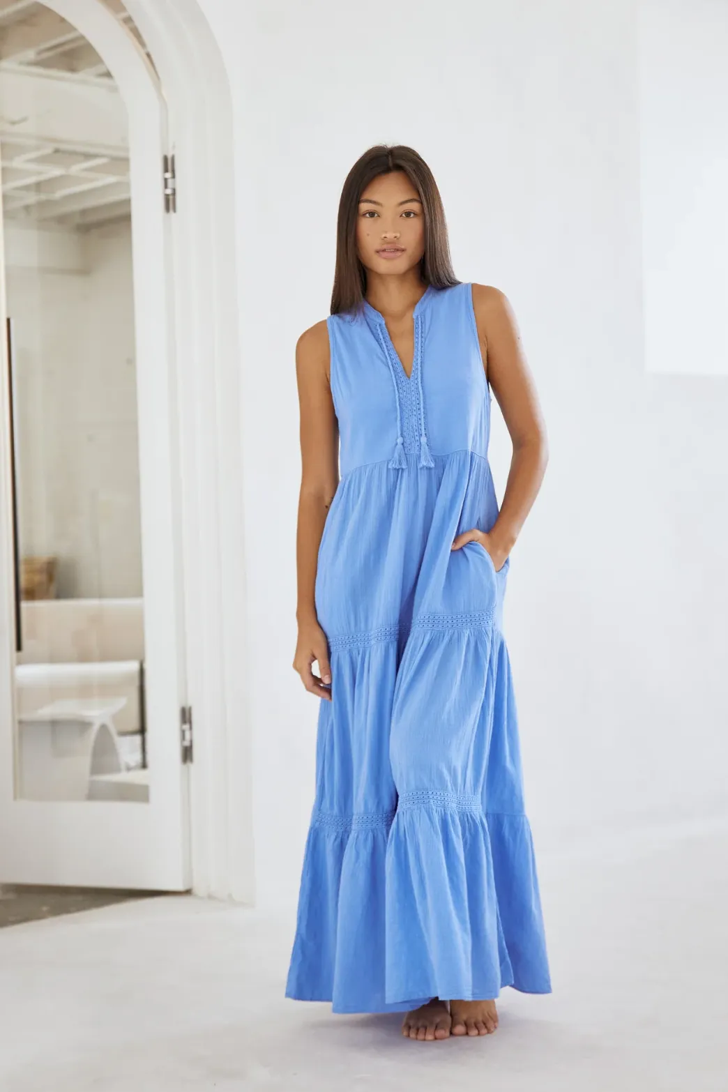 Naomie Dress Azure