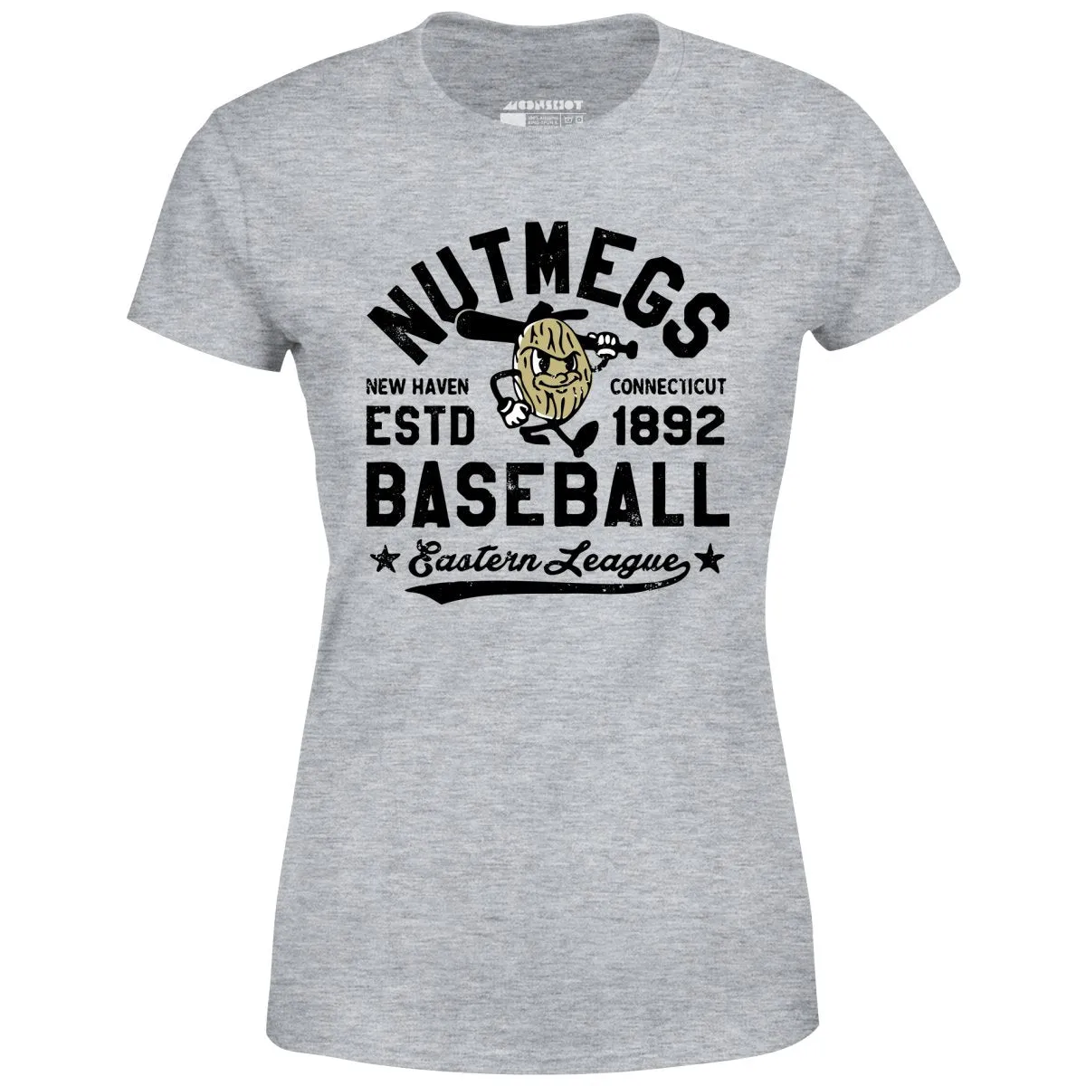 New Haven Nutmegs - Connecticut - Vintage Defunct Baseball Teams - Women's T-Shirt
