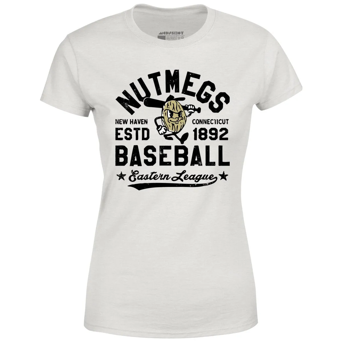 New Haven Nutmegs - Connecticut - Vintage Defunct Baseball Teams - Women's T-Shirt