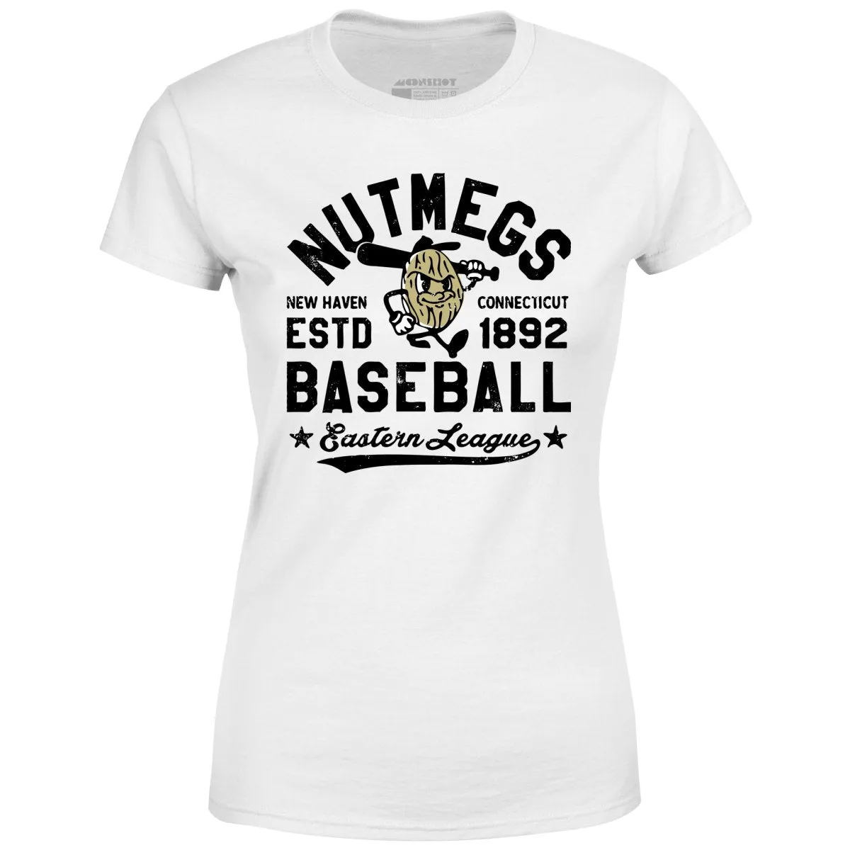 New Haven Nutmegs - Connecticut - Vintage Defunct Baseball Teams - Women's T-Shirt