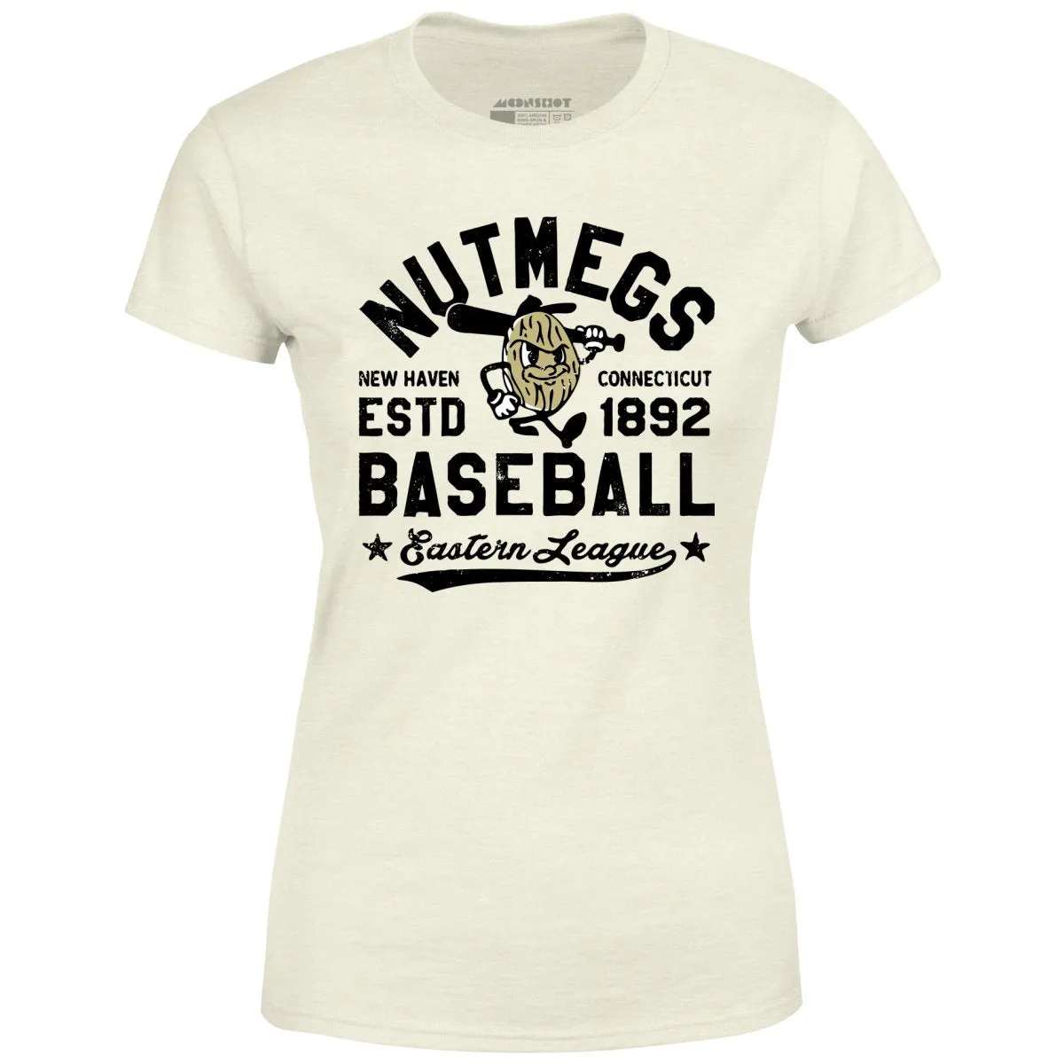 New Haven Nutmegs - Connecticut - Vintage Defunct Baseball Teams - Women's T-Shirt