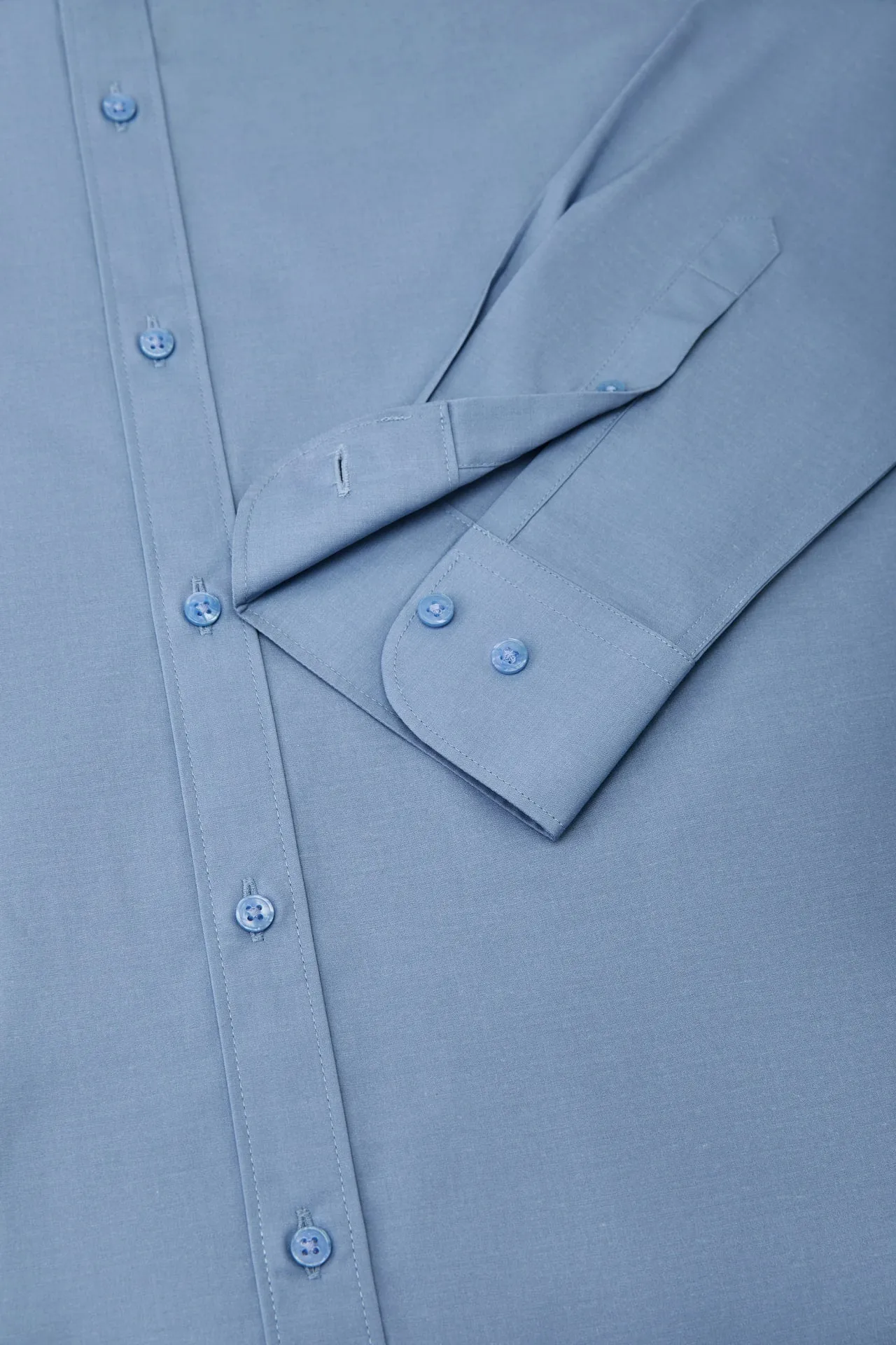 Non-Iron Easy Care Smart Fit Poplin Shirt