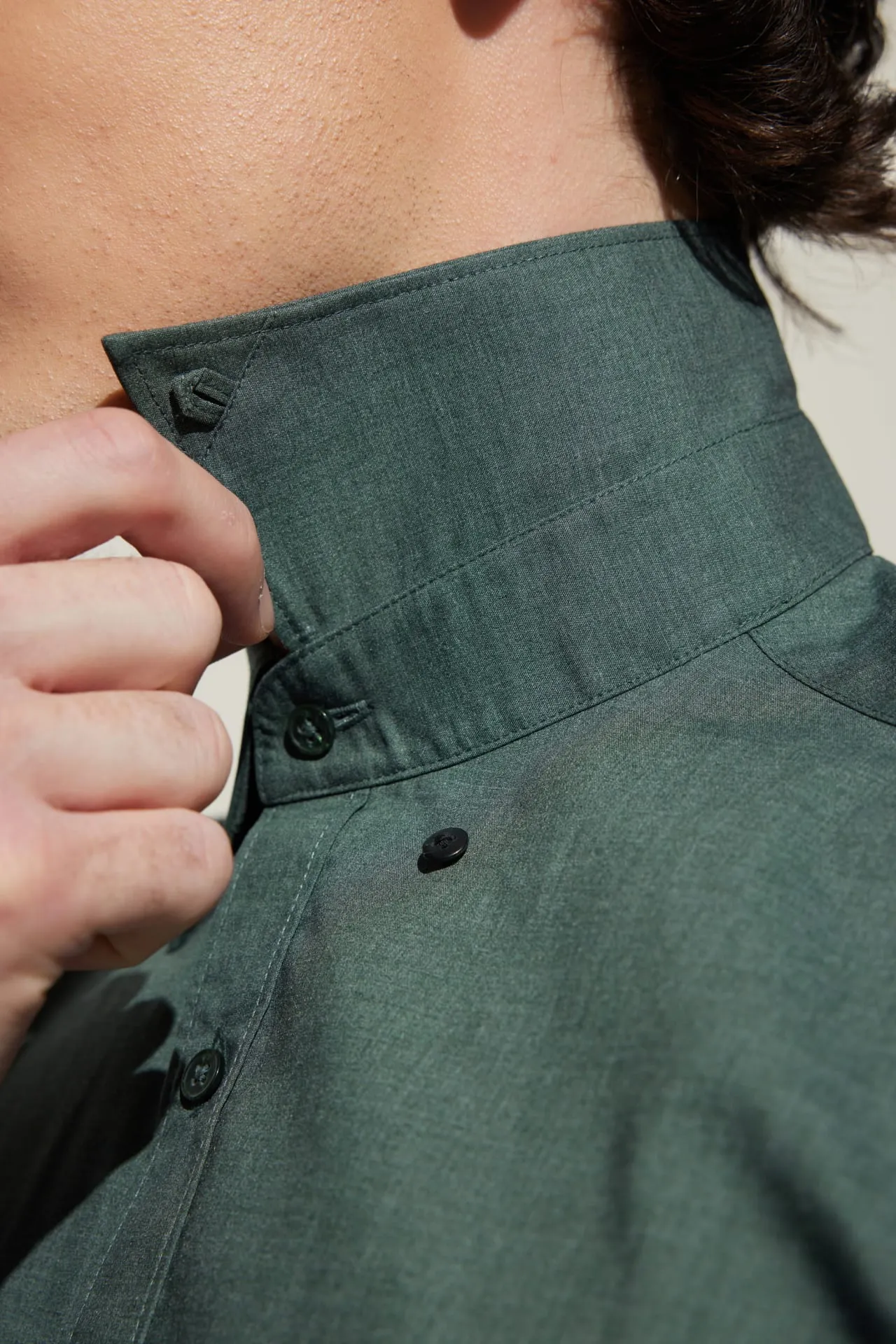 Non-Iron Easy Care Smart Fit Poplin Shirt