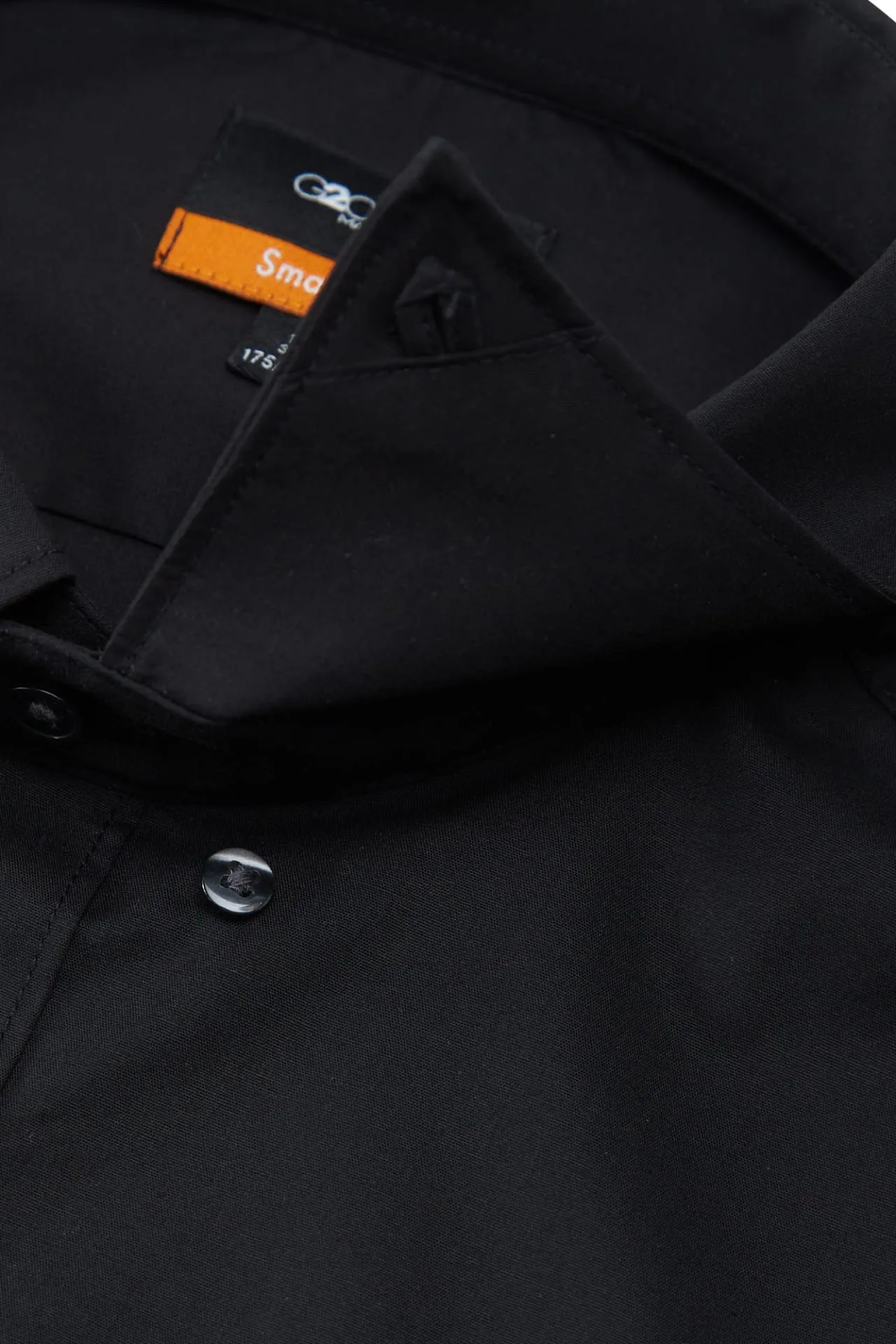 Non-Iron Easy Care Smart Fit Poplin Shirt