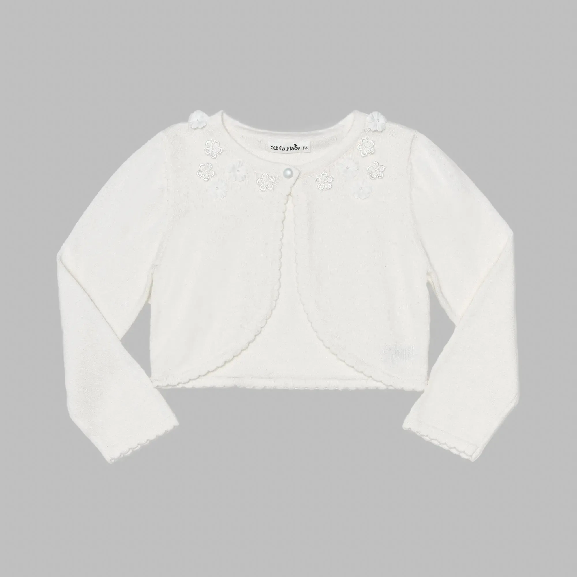 Off-White True Knit Bolero Cardigan