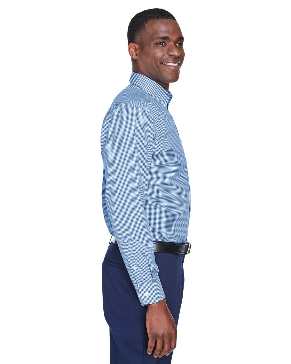 OUTLET-Devon & Jones Gingham Check Dress Shirt