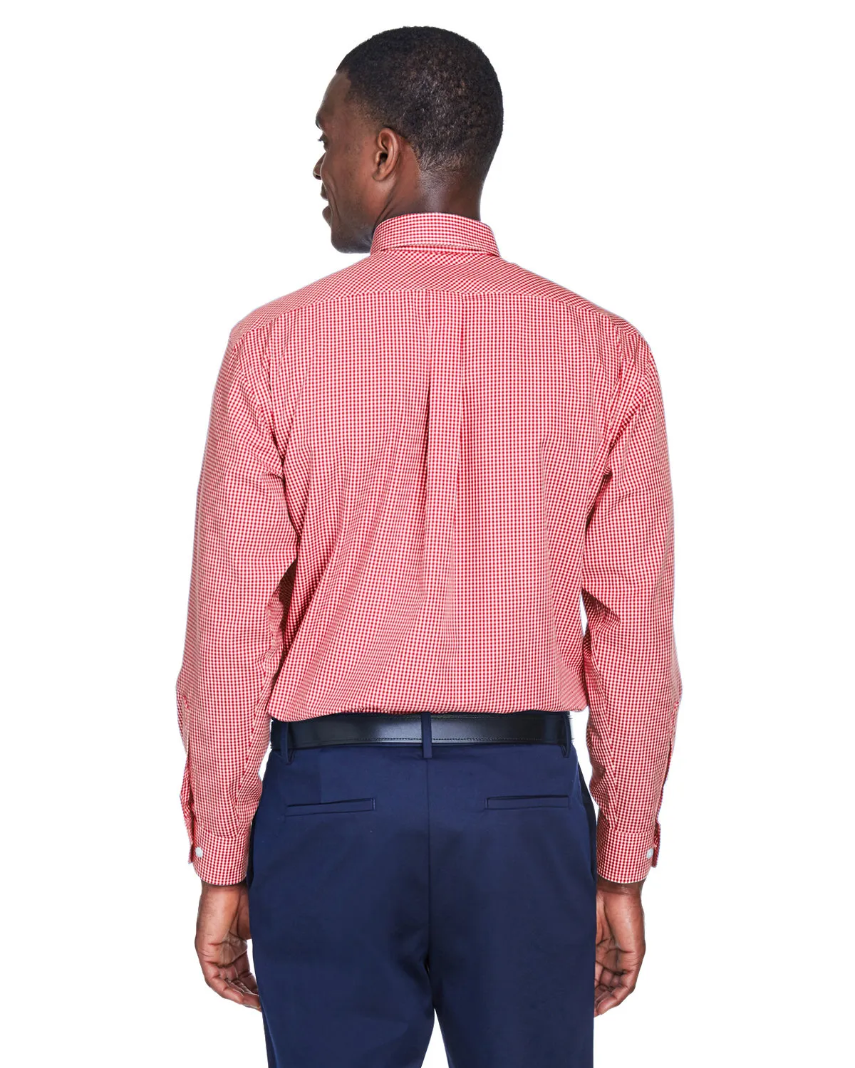 OUTLET-Devon & Jones Gingham Check Dress Shirt