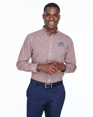 OUTLET-Devon & Jones Gingham Check Dress Shirt