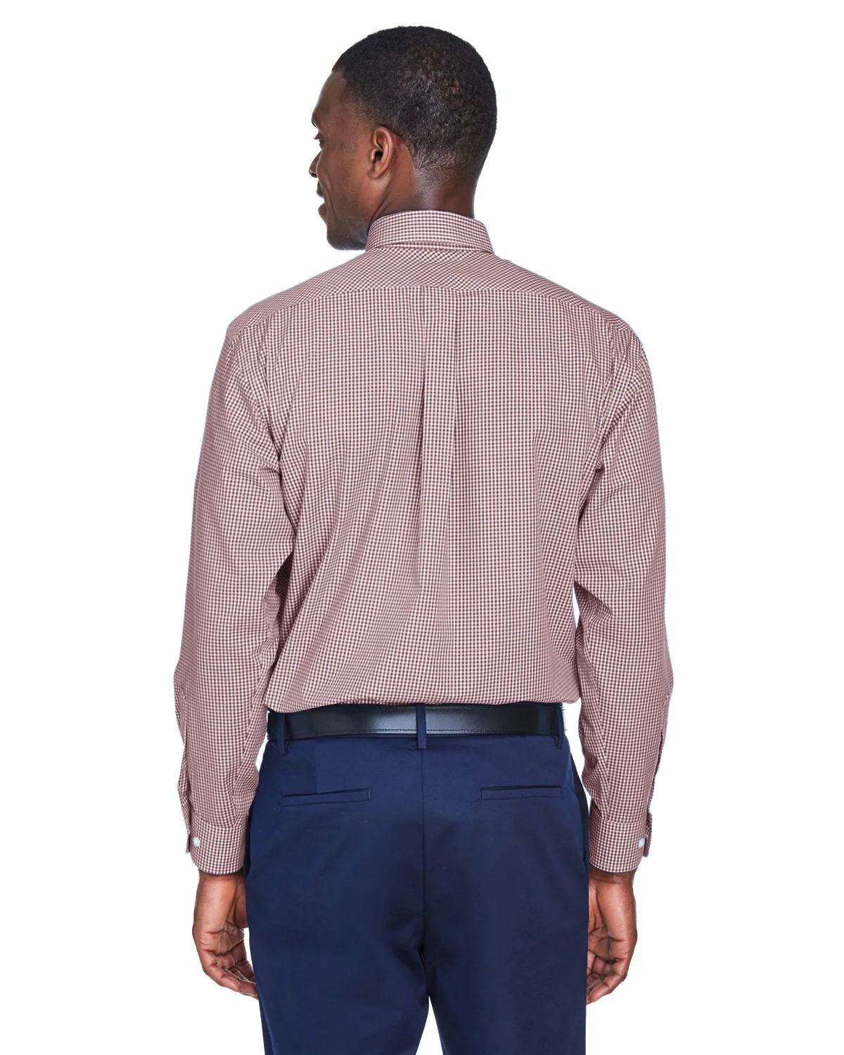 OUTLET-Devon & Jones Gingham Check Dress Shirt