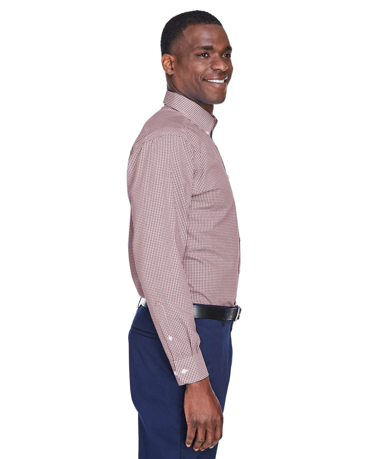 OUTLET-Devon & Jones Gingham Check Dress Shirt