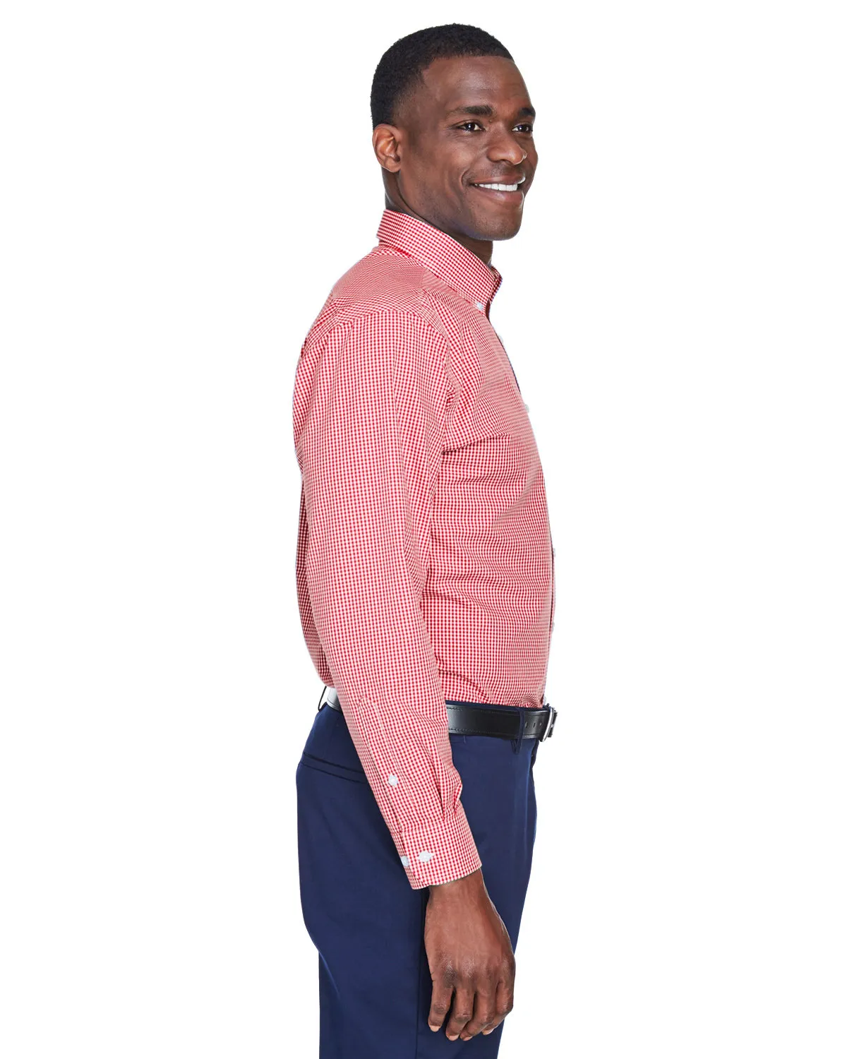 OUTLET-Devon & Jones Gingham Check Dress Shirt