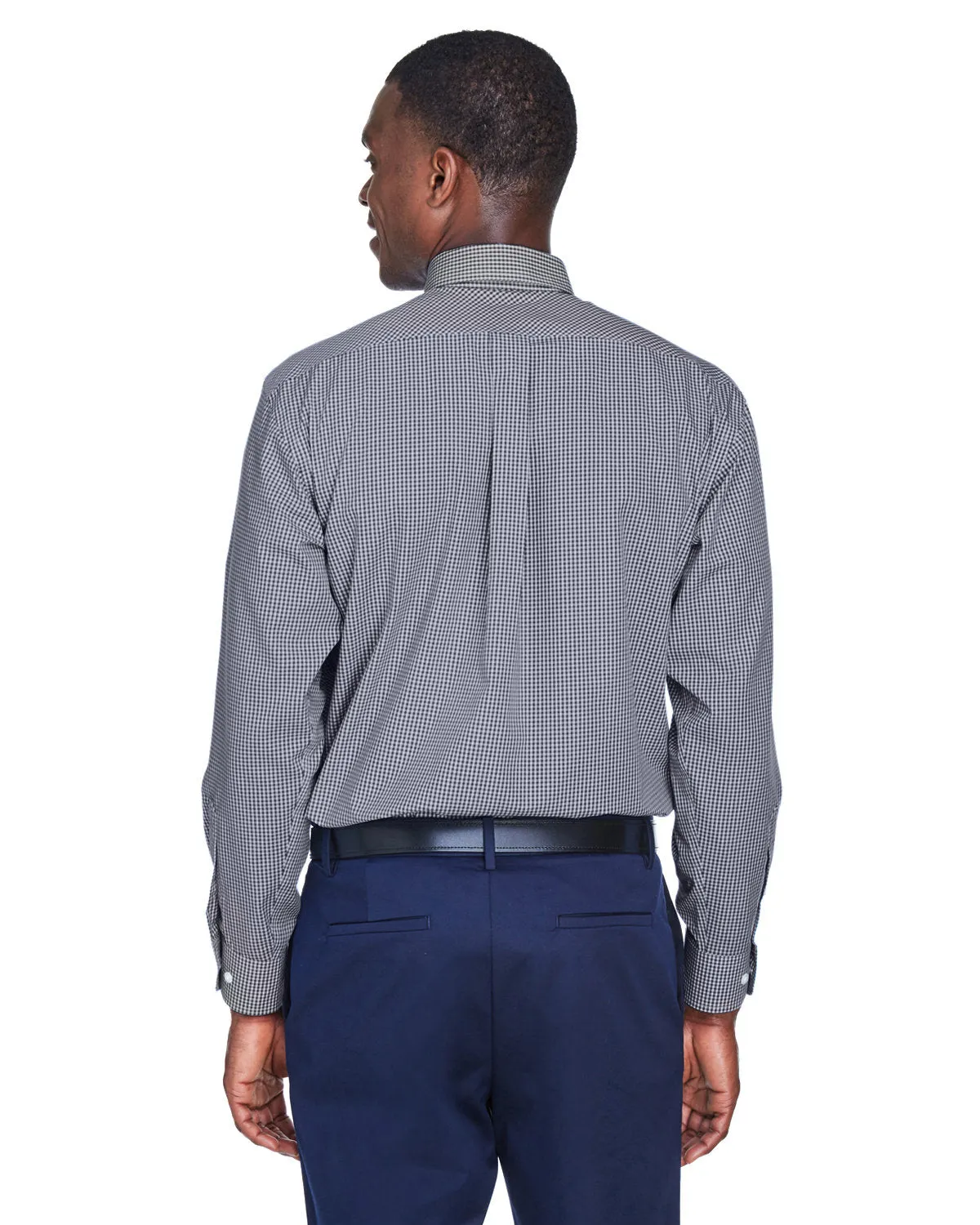OUTLET-Devon & Jones Gingham Check Dress Shirt