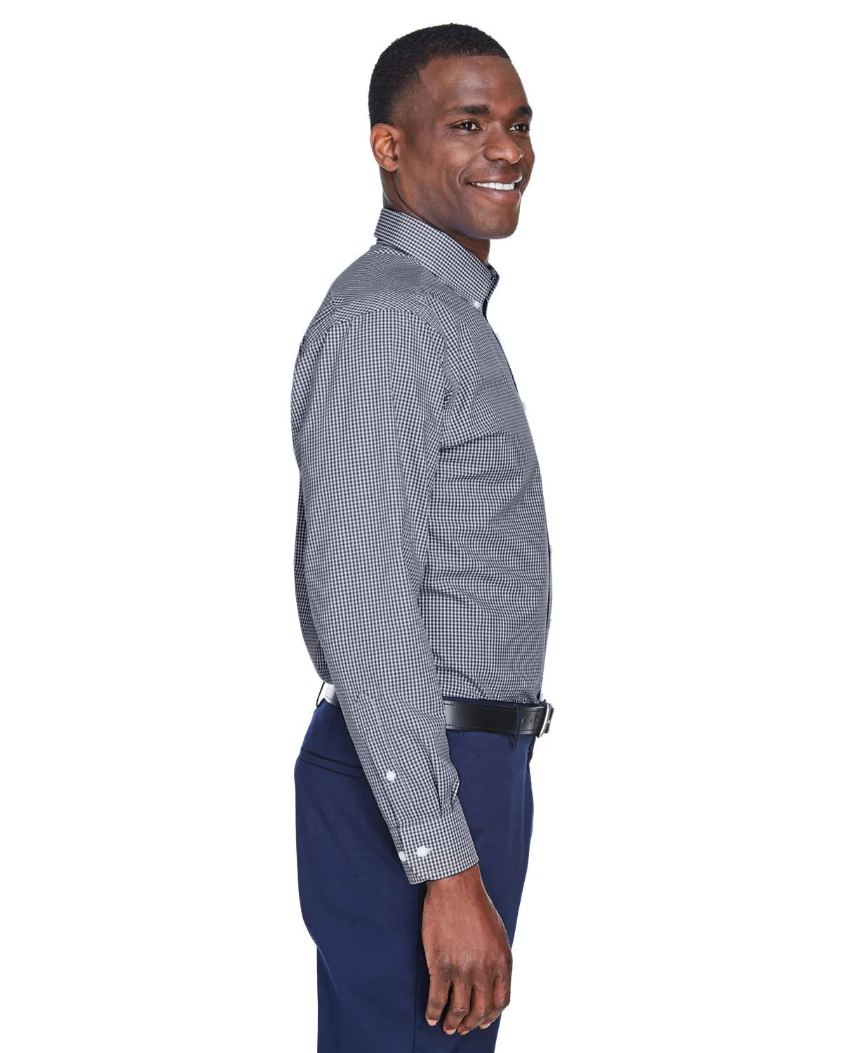 OUTLET-Devon & Jones Gingham Check Dress Shirt