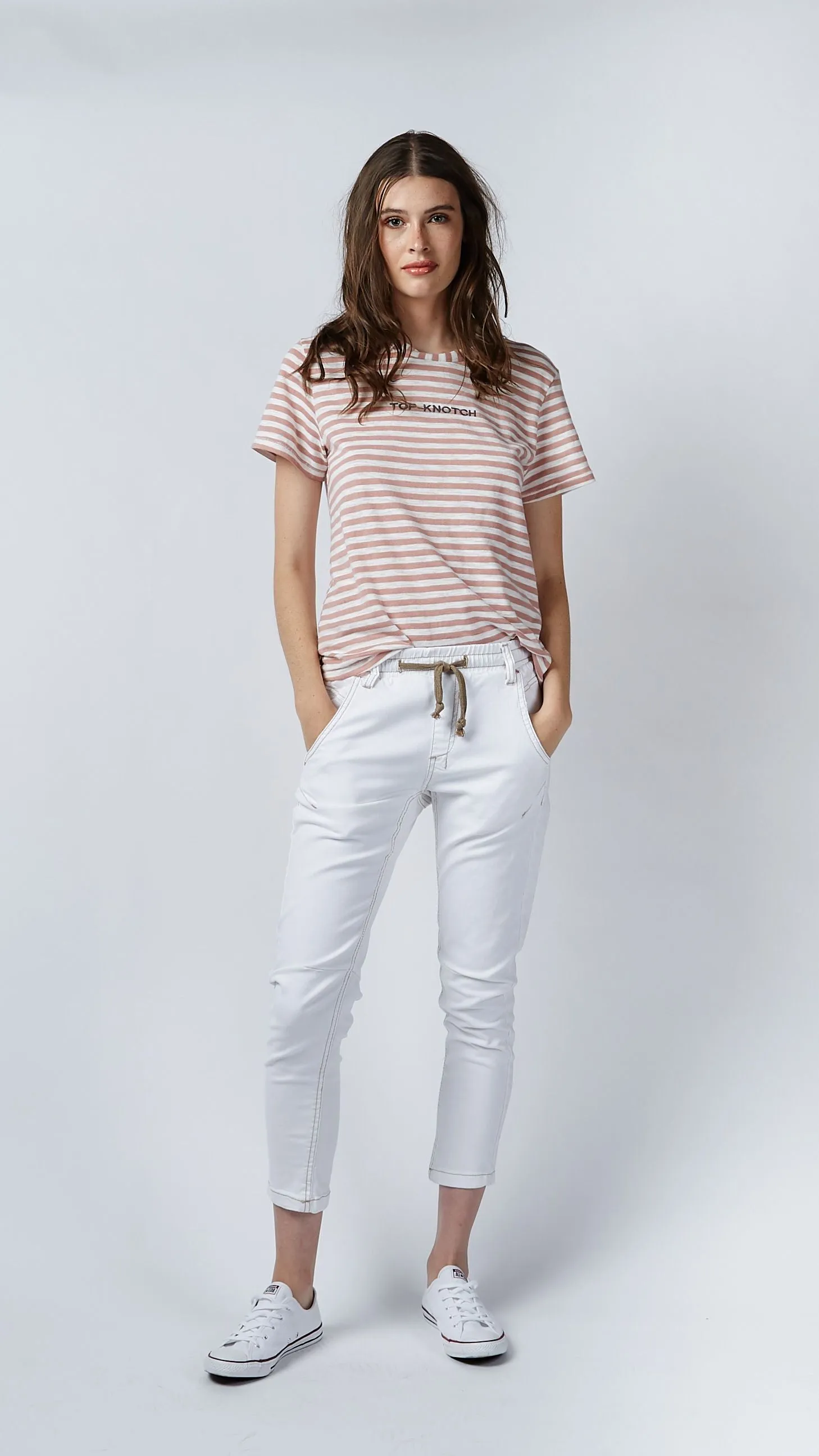 Pant - Active White Jeans by Dricoper