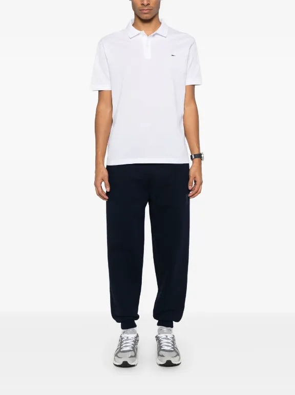 Paul & Shark cotton knitted polo shirt