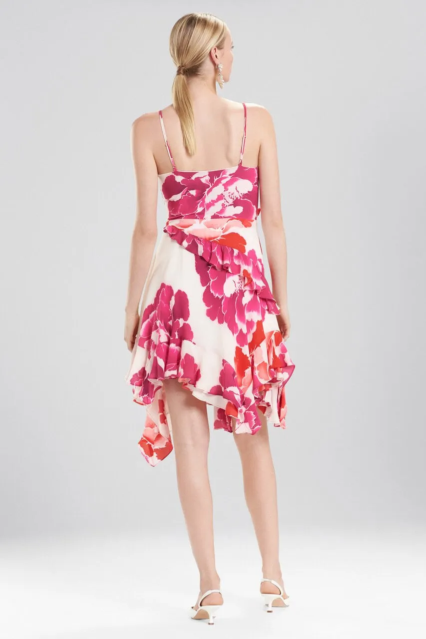 Peony Ruffle Slip Dress