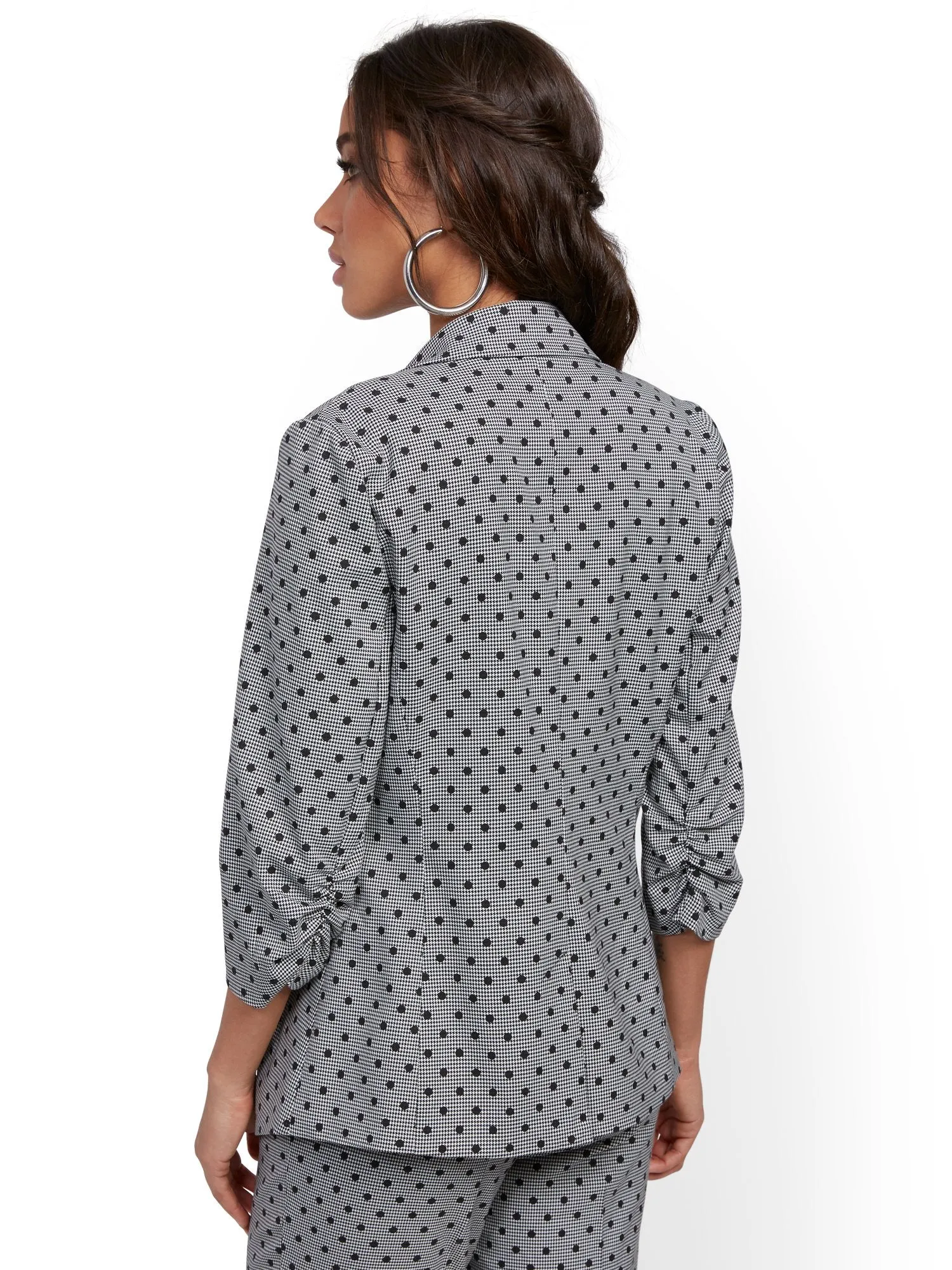 Petite Soft Madie Blazer - Mixed Print - 7th Avenue