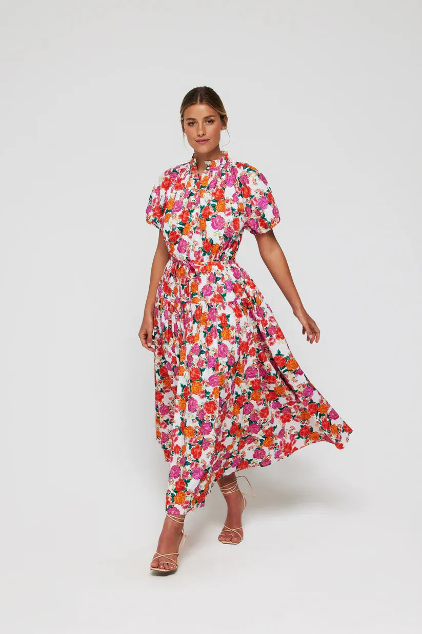 Pia Maxi Dress - Rosa Romantica