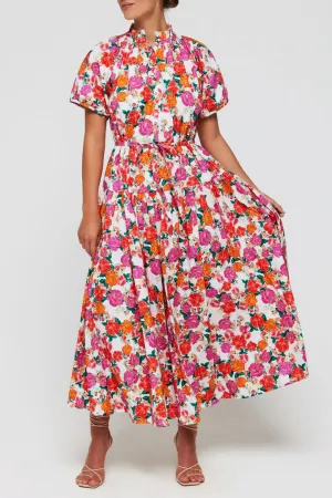 Pia Maxi Dress - Rosa Romantica