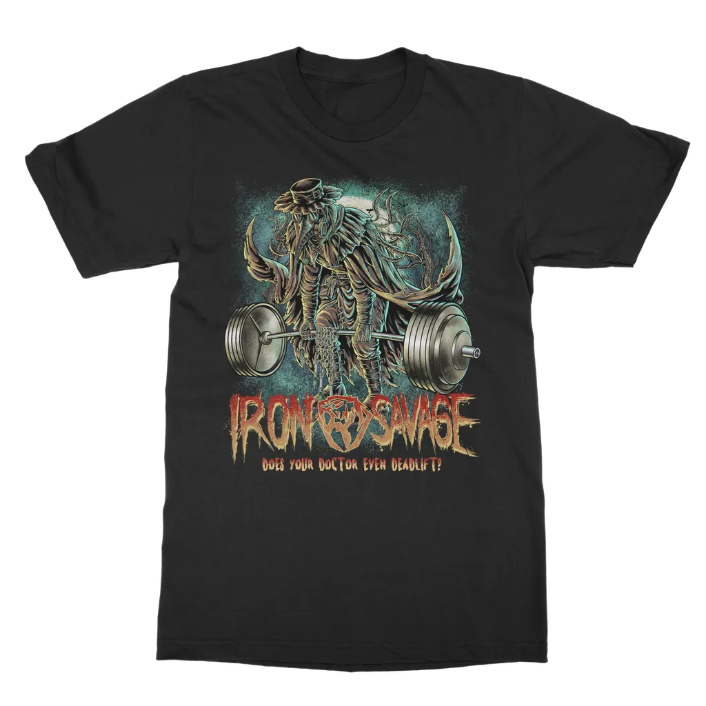 Plague Doctor: Bubonic Lifts T-shirt (UK)