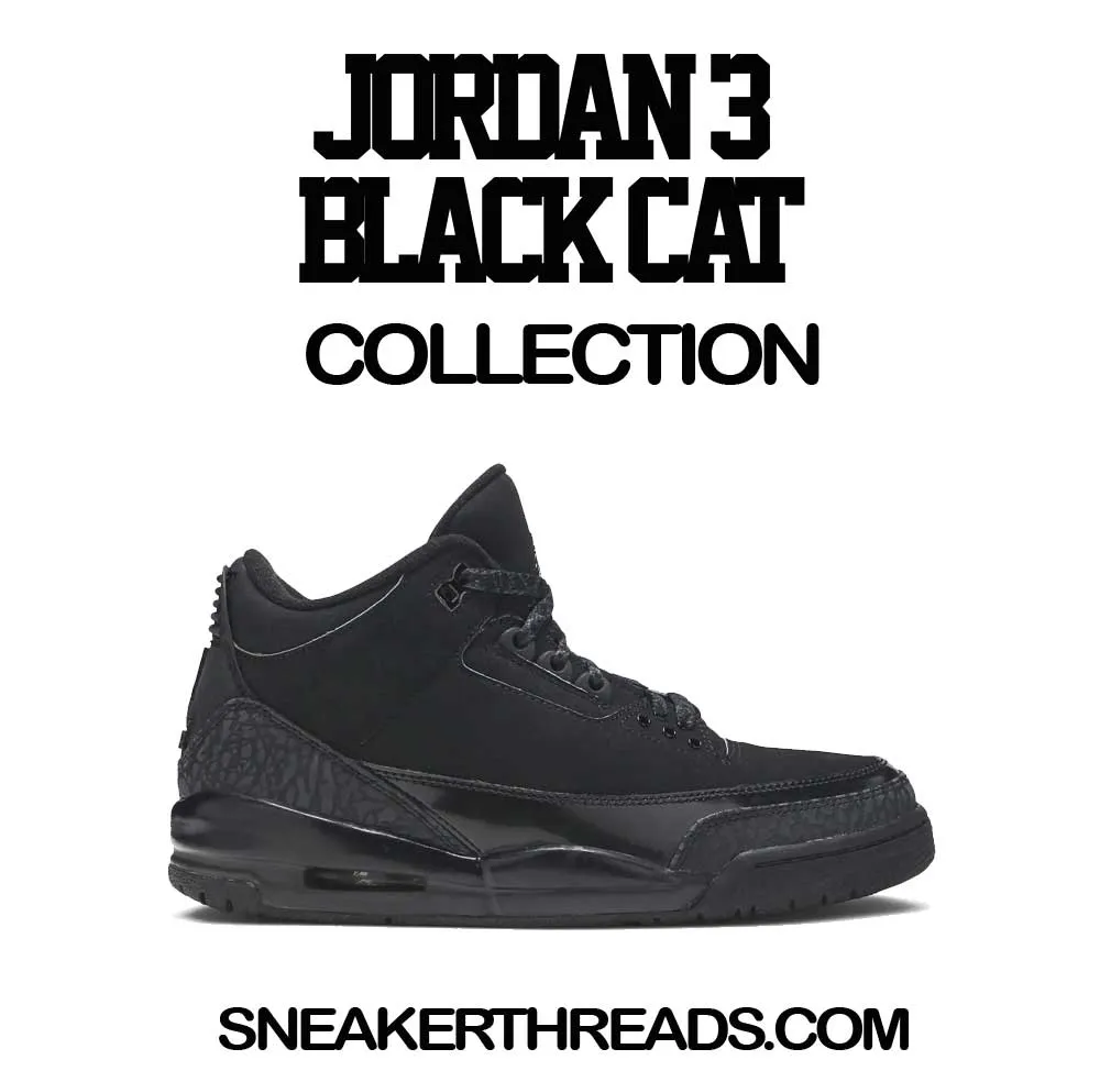 Retro 3 Black Cat Keep It Classic Hoody