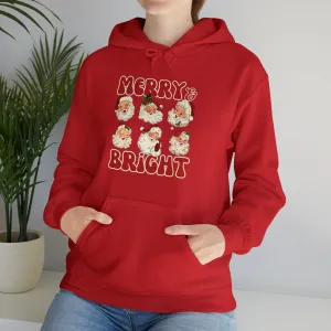 Retro Christmas Hoodie for Women 1, Aesthetic Hoodie, Preppy Hoodie, Kawaii Hoodie, Teacher Trendy Hoodie, Fall Sorority Hoodie Retro Hoodie