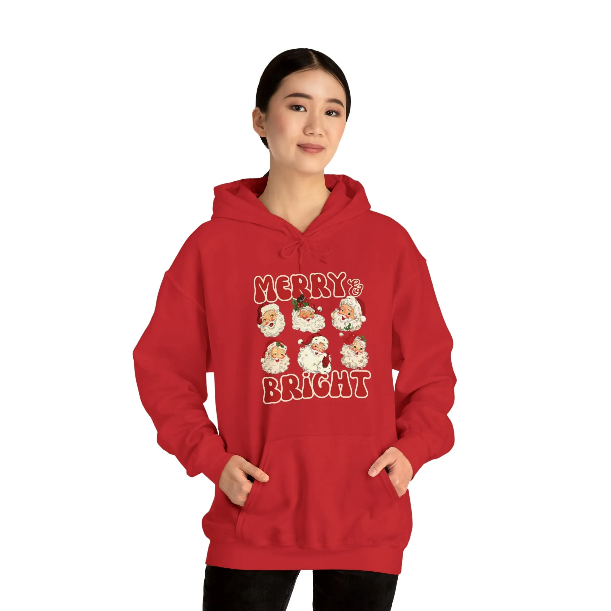 Retro Christmas Hoodie for Women 1, Aesthetic Hoodie, Preppy Hoodie, Kawaii Hoodie, Teacher Trendy Hoodie, Fall Sorority Hoodie Retro Hoodie
