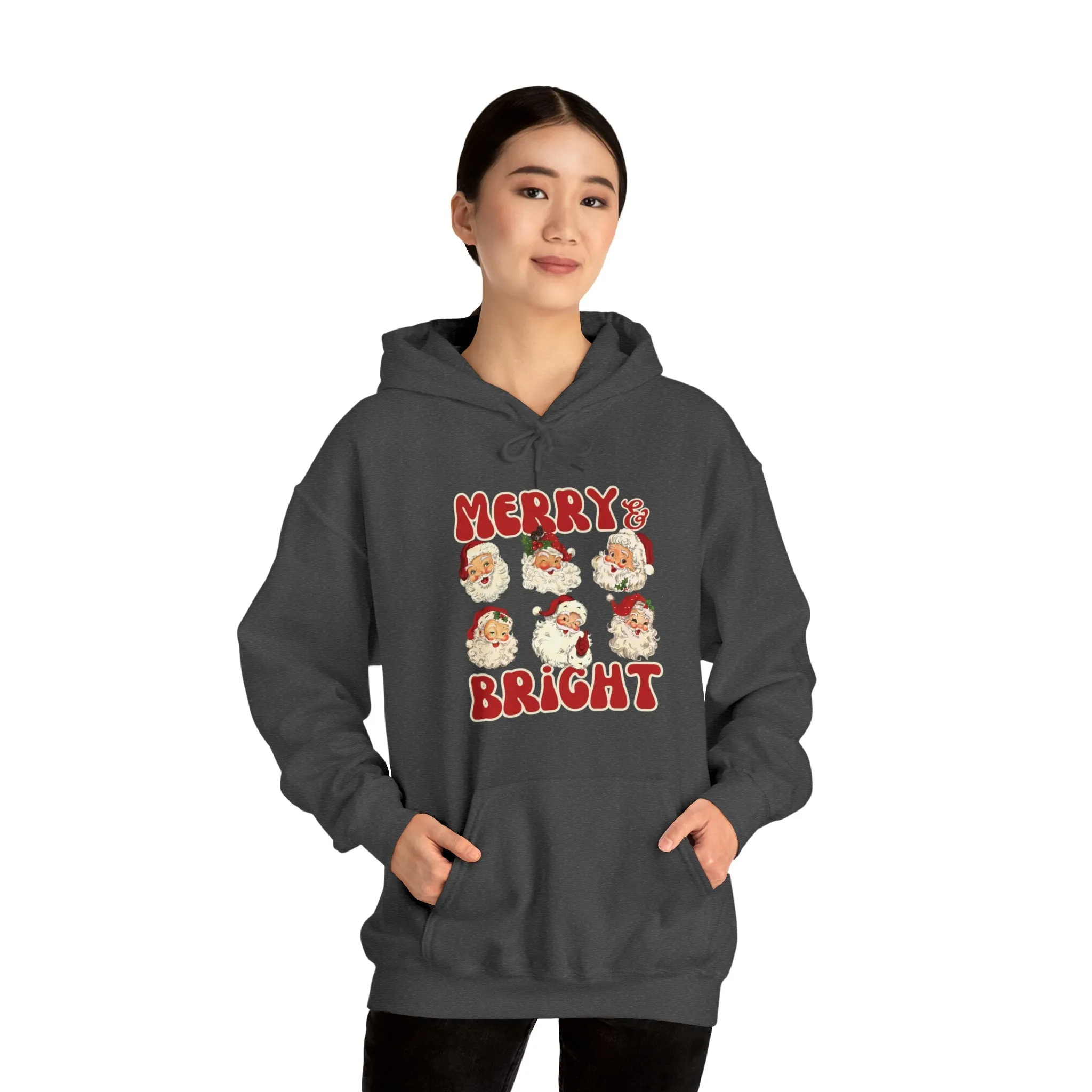 Retro Christmas Hoodie for Women 1, Aesthetic Hoodie, Preppy Hoodie, Kawaii Hoodie, Teacher Trendy Hoodie, Fall Sorority Hoodie Retro Hoodie
